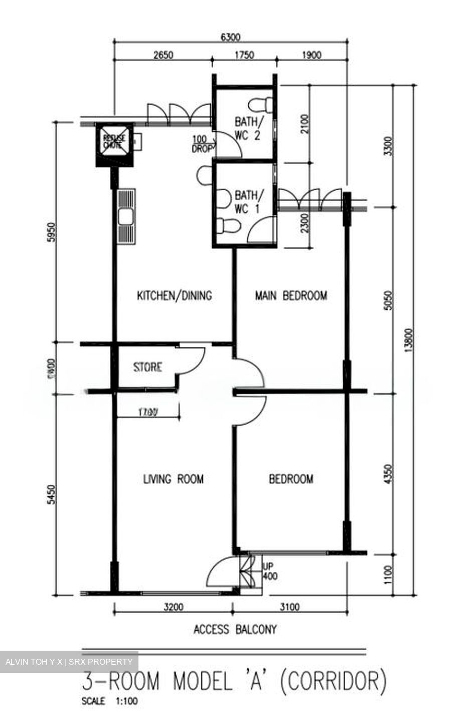 Blk 287 Ficus Vale (Yishun), HDB 3 Rooms #591878711